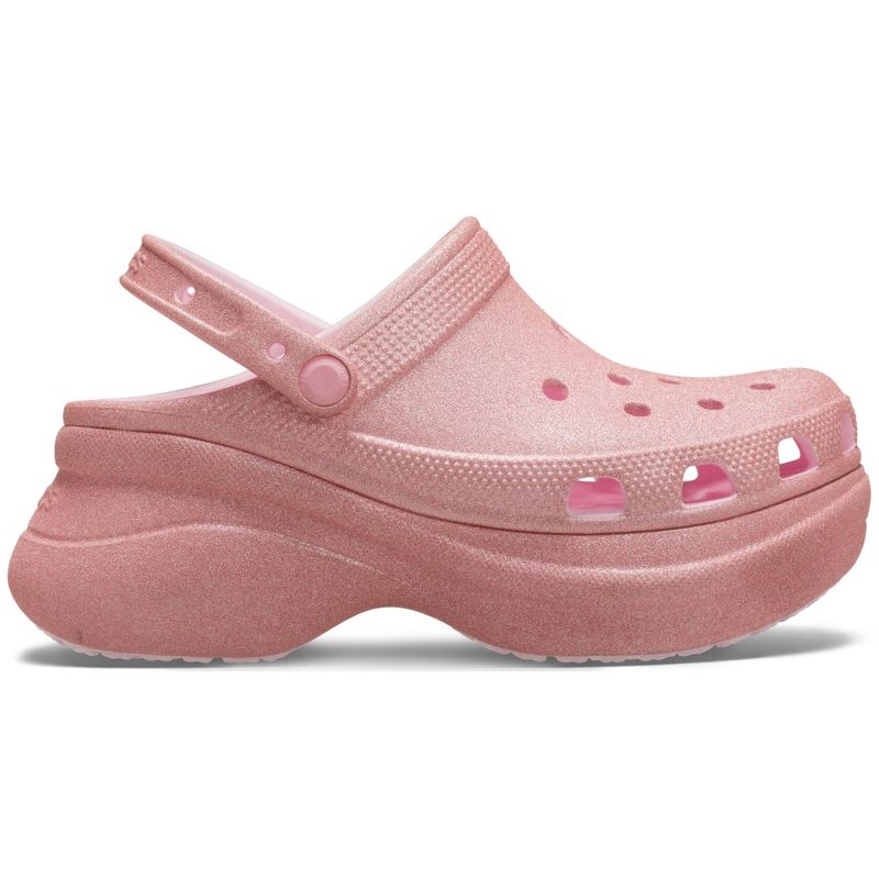 Sandália Crocs Classic Bae Glitter Clog W PINK MILK