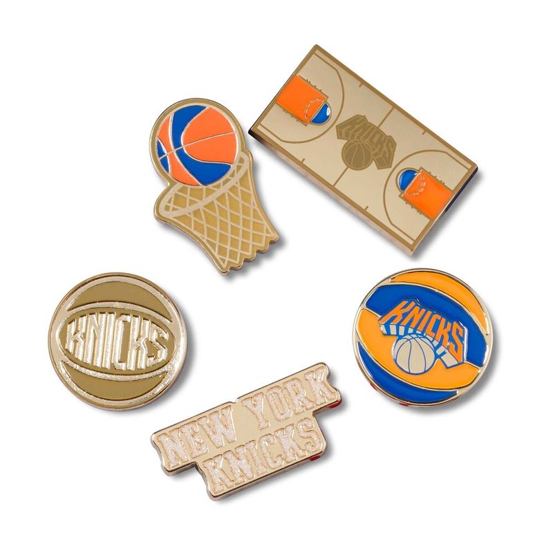 Jibbitz™ NBA New York Knicks Pack com 5 peças