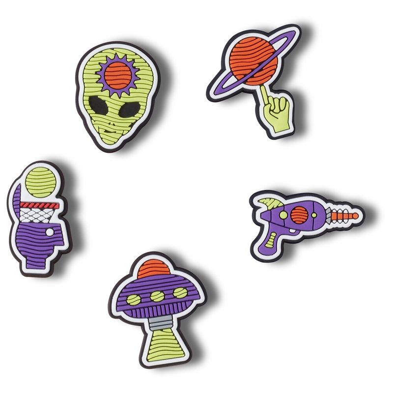 Jibbitz™ Extra-terrestre Pack com 5 Peças