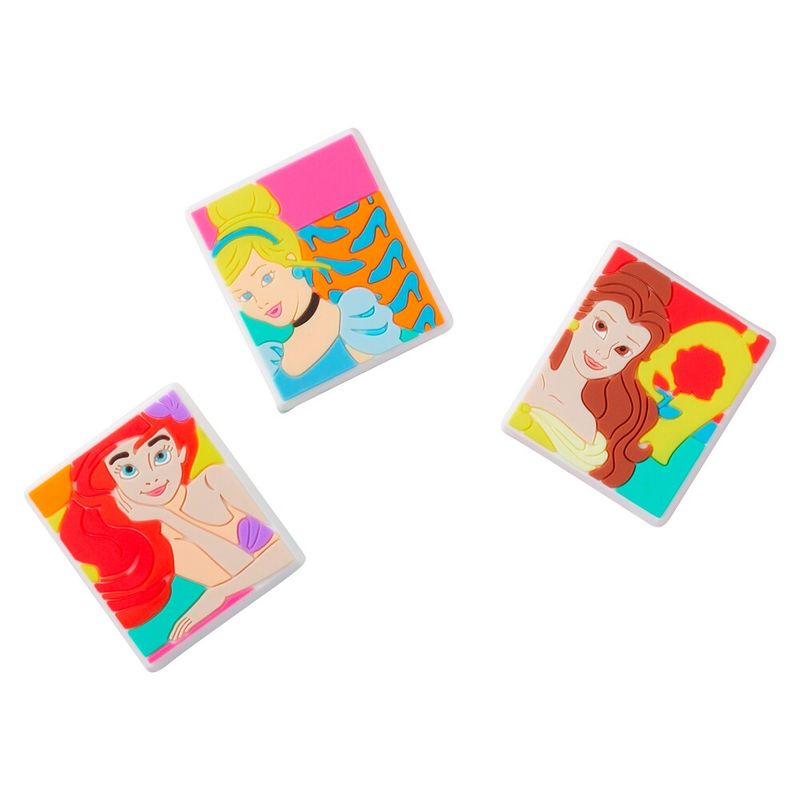 Jibbitz™ Retrato Princesas Disney Pack com 3 Peças UNICO