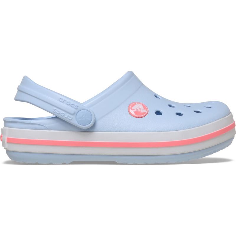 Sandália Crocs Crocband Clog Infantil BLUE FROST/GUAVA