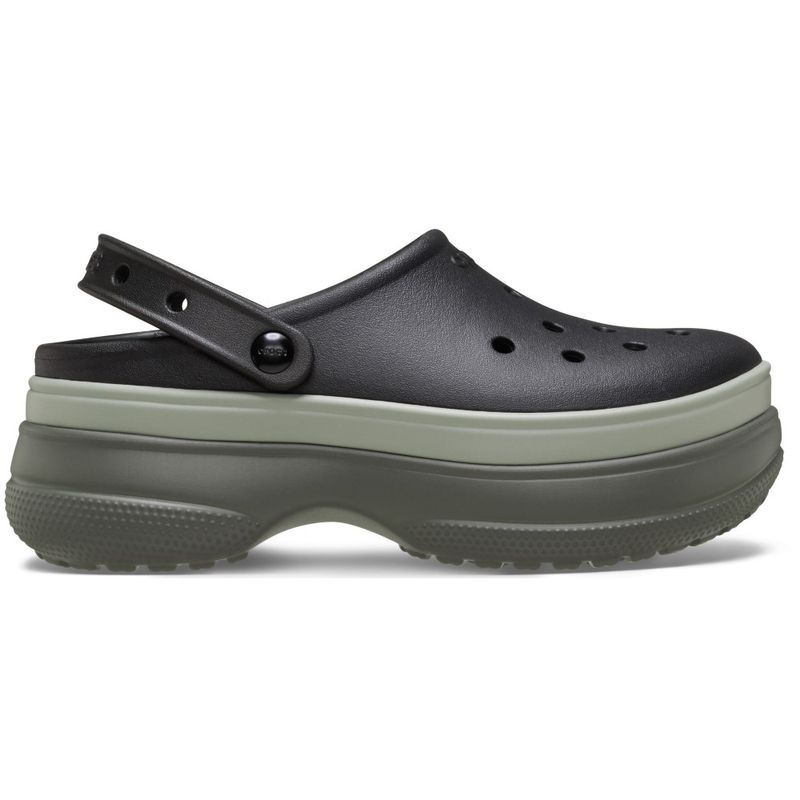 Sandália Crocs Stacked Clog BLACK