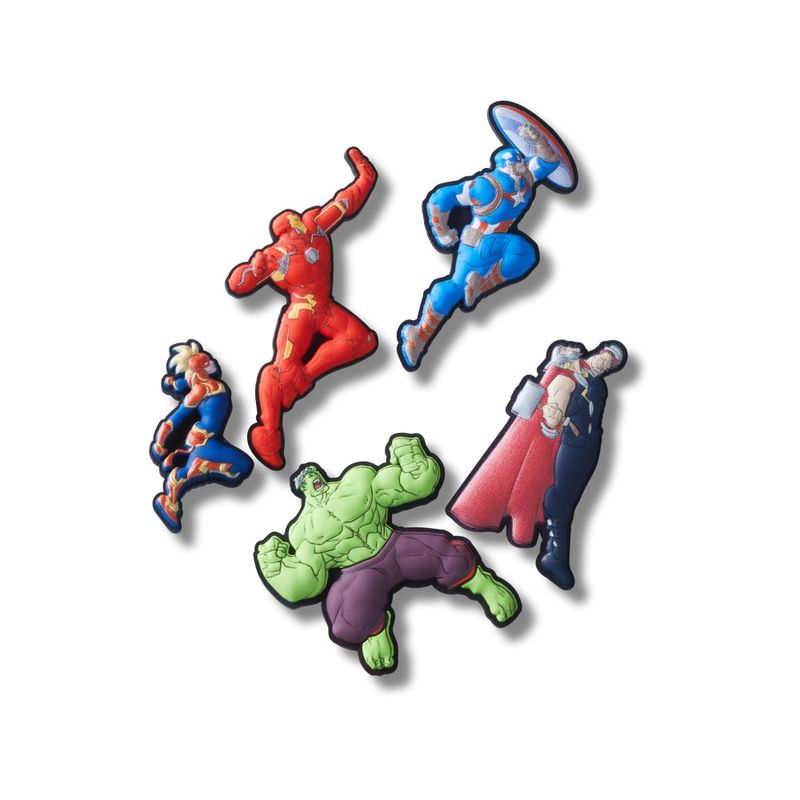 Jibbitz™ Avengers Pack com 5 Peças UNICO