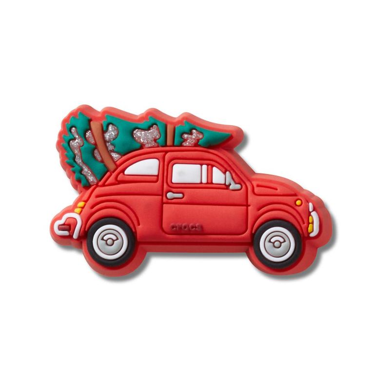 Jibbitz™ Carro Vermelho Com Árvore de Natal UNICO - imagem 1