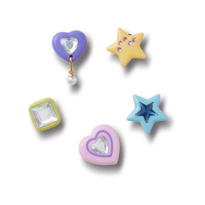 Jibbitz™ Gemas Deslumbrantes Pack Com 5 Peças UNICO