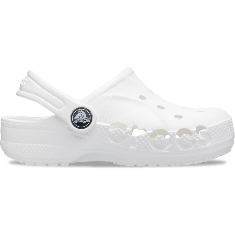 Sandália Crocs Baya Clog Infantil WHITE