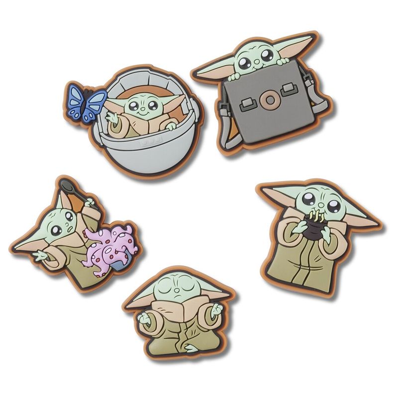 Jibbitz™ Grogu Pack com 5 Peças Único