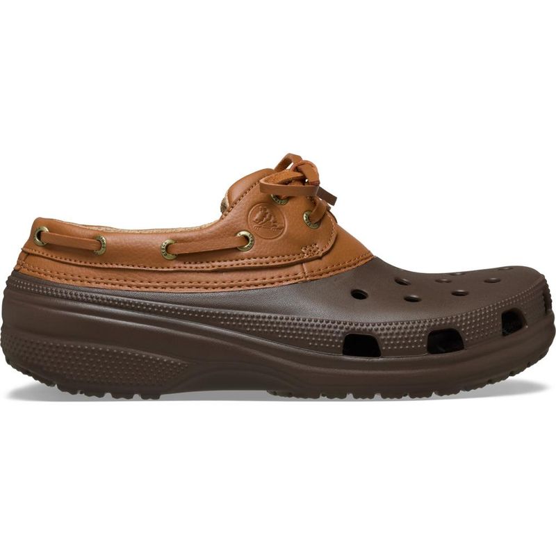 Tênis Crocs Classic Boat Shoe COFFEE/COGNAC