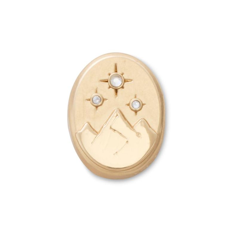 Jibbitz™ Montanha Celestial Dourada UNICO - imagem 1