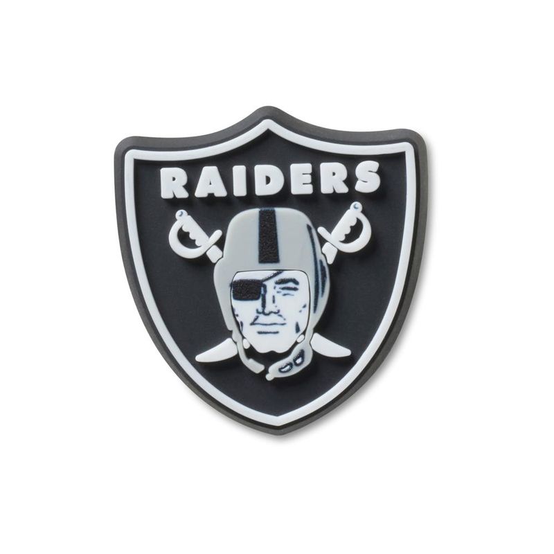 Jibbitz™ NFL Las Vegas Raiders Logo UNICO