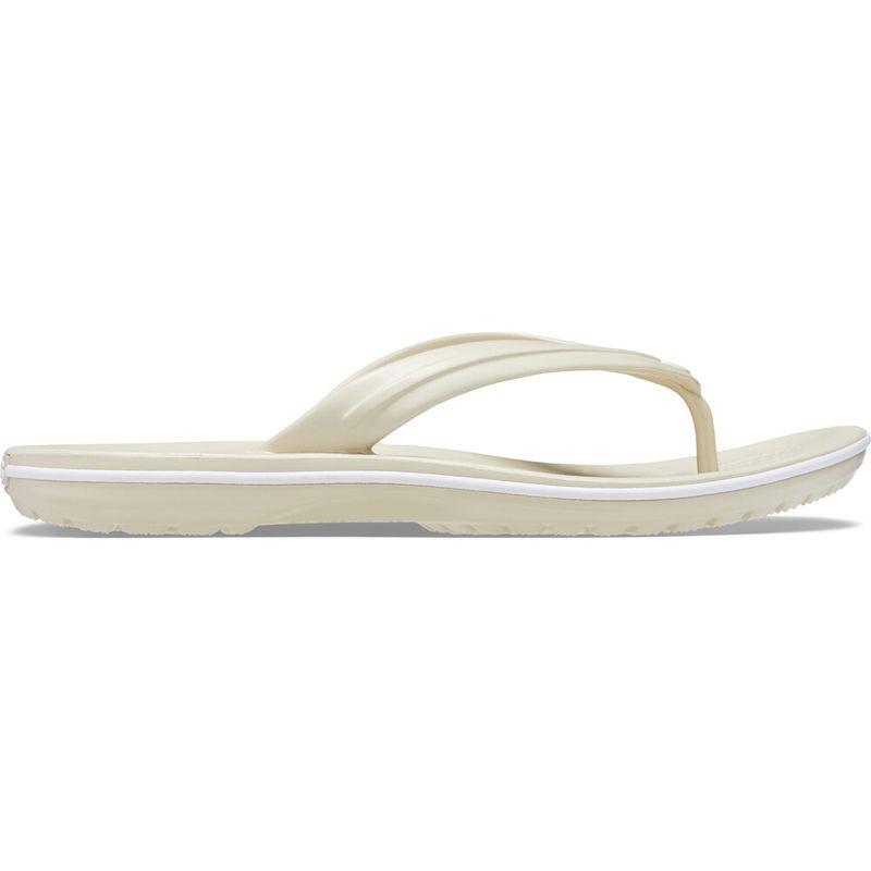 Chinelo Crocs Crocband Flip BONE