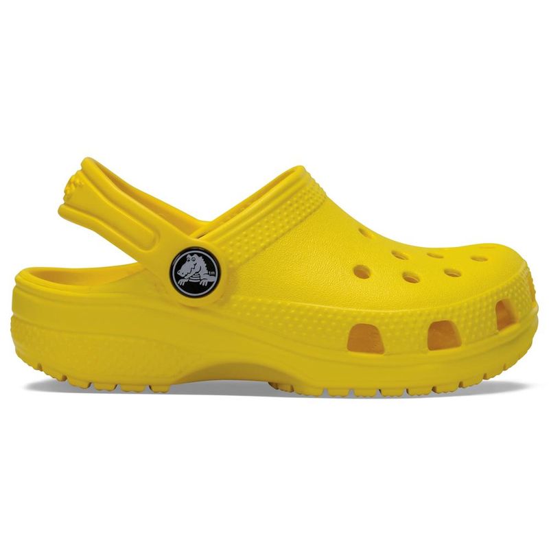 Sandália Crocs Classic Clog Juvenil LEMON