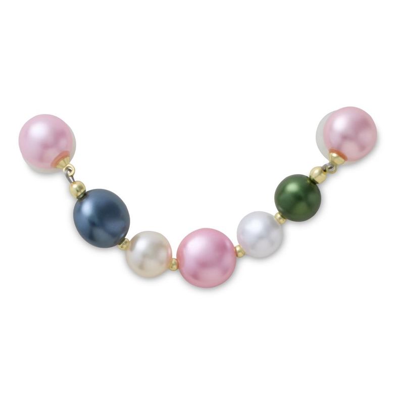 Jibbitz™ Corrente de Pérolas Multicoloridas UNICO - imagem 1
