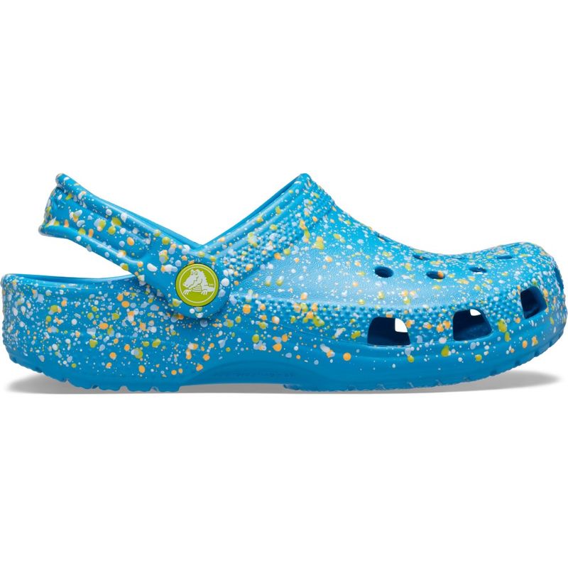 Sandália Crocs Classic Paint Splatter Clog Juvenil MARINA/MULTI