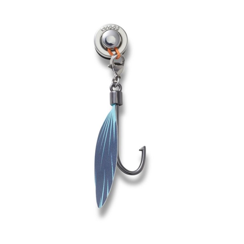 Jibbitz™ Isca de Pesca Artificial Preta UNICO