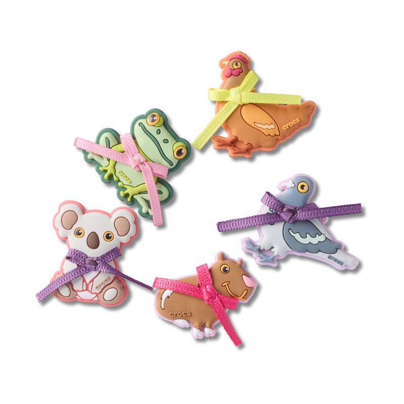 Jibbitz™ Amigos dos Animais Coquette Pack Com 5 Peças UNICO