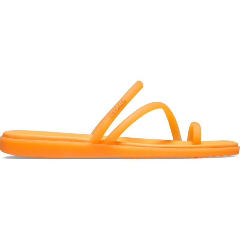 Sandália Crocs Miami Frosted Toe Loop Sandal ORANGESICLE