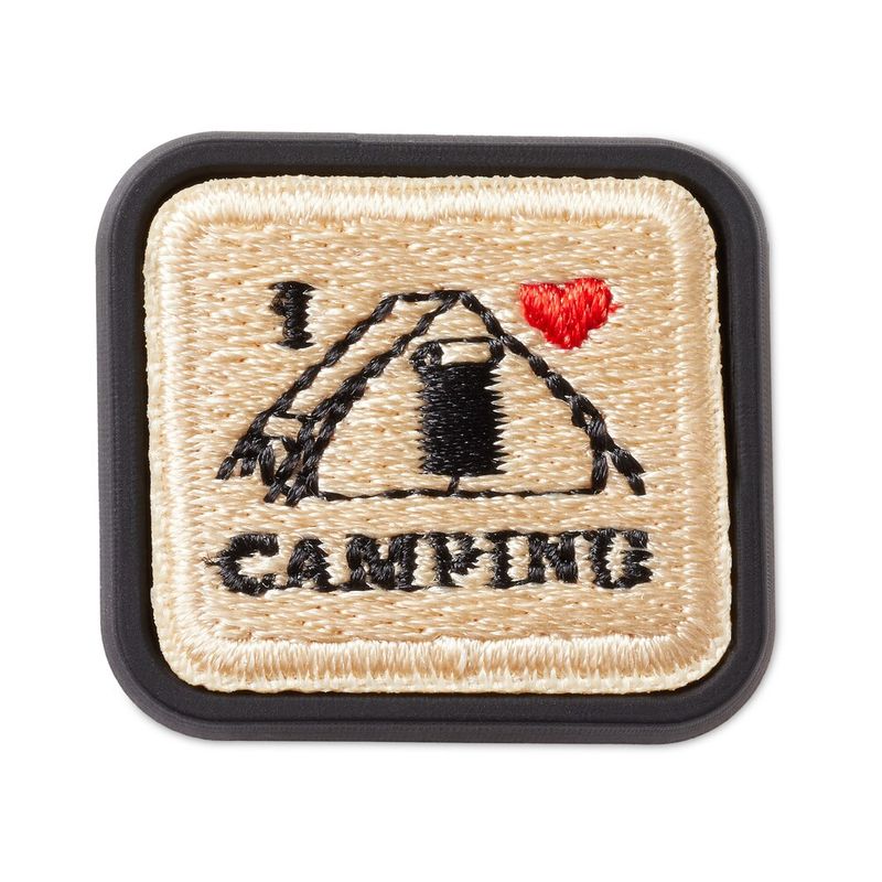 I Love Camping Patch