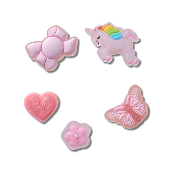 Jibbitz™ Favoritos das Meninas Pack Com 5 Peças UNICO - imagem 1