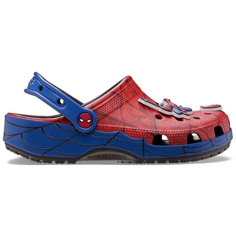 Sandália Crocs Spider-Man Web Classic Clog MULTI