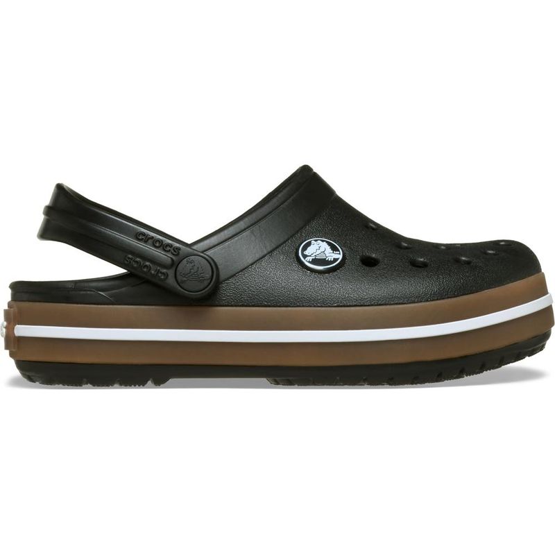 Sandália Crocs Crocband Gum Clog Infantil BLACK
