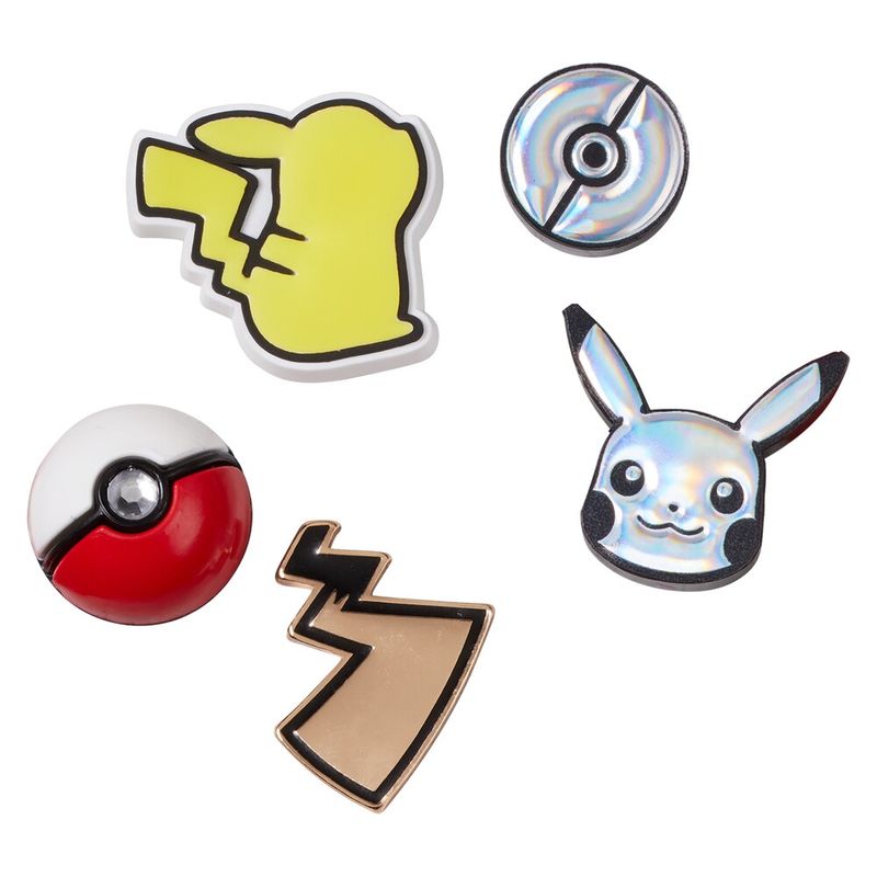 Jibbitz™ Pokemon Elevado Pack com 5 Peças