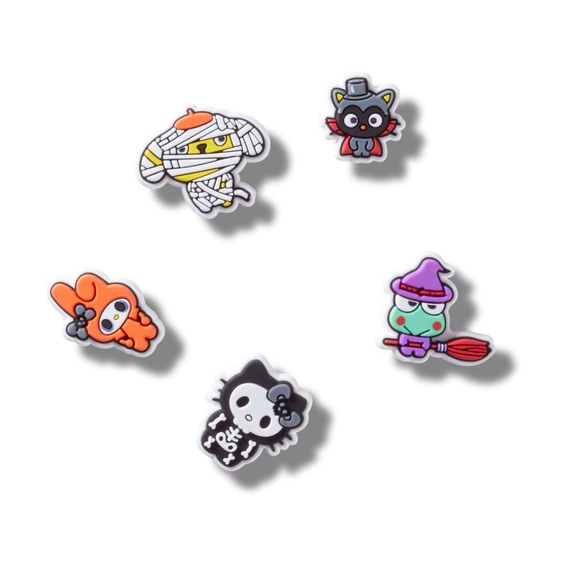 Jibbitz™ Hello Kitty Friends Halloween Pack Com 5 Peças UNICO