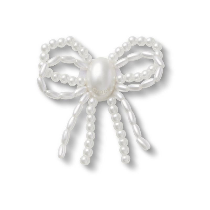 Jibbitz™ Laço de Pérolas Brancas UNICO
