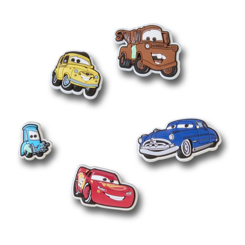 Jibbitz™ Pixar Carros Pack Com 5 Peças UNICO