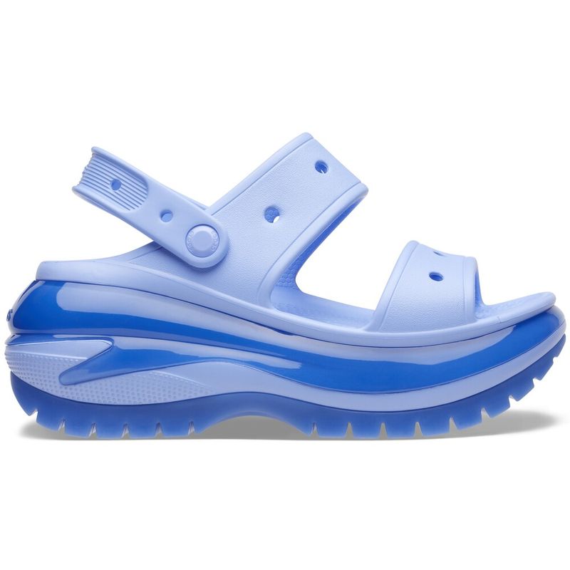 Sandália Crocs Classic Mega Crush Sandal MOON JELLY