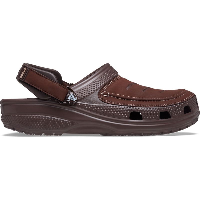 Sandália Crocs Yukon Vista II LR Clog ESPRESSO/MUSHROOM