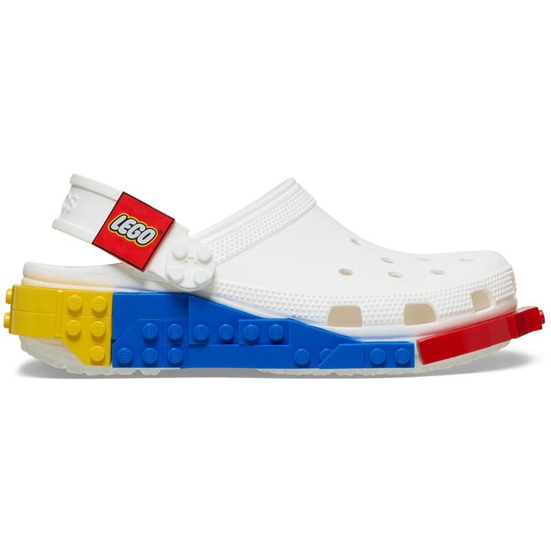 Sandália Crocs Lego System Clog WHITE
