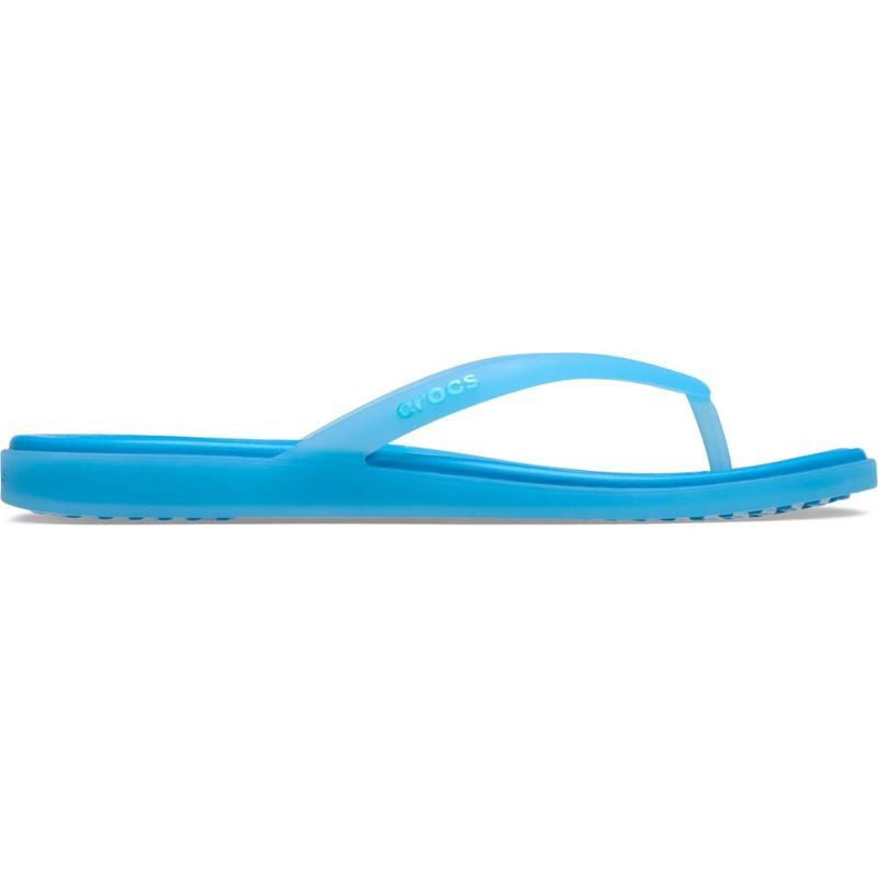 Sandália Crocs Miami Frosted Flip TINTED GLASS