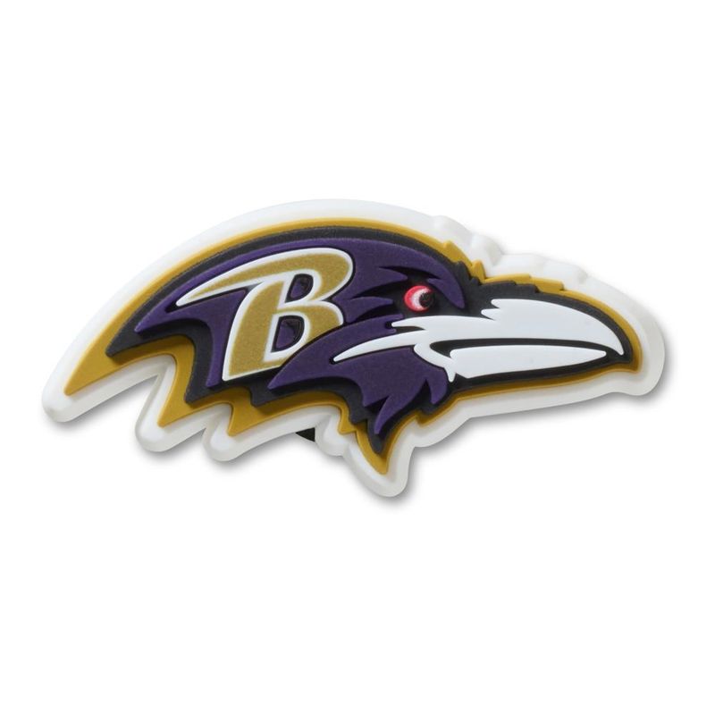 Jibbitz™ NFL Baltimore Ravens Logo UNICO