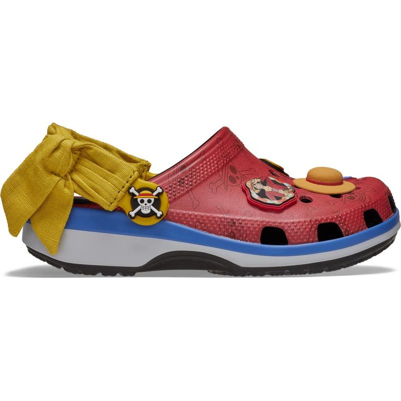 Sandália Crocs One Piece Luffy Classic Clog Juvenil MULTI