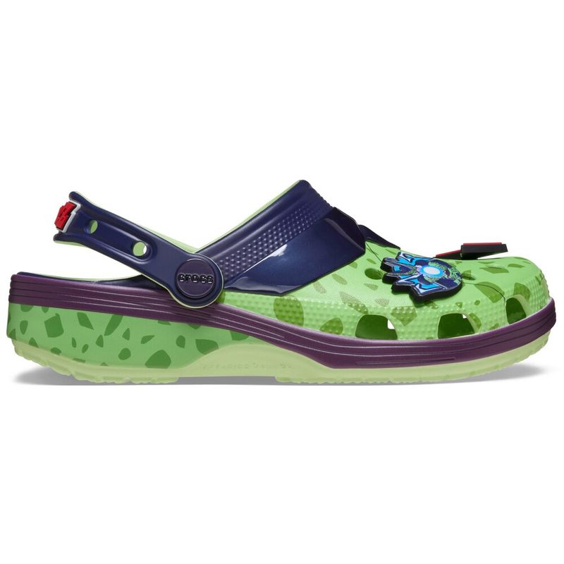 Sandália Crocs Dragon Ball Z Cell Classic Clog MULTI