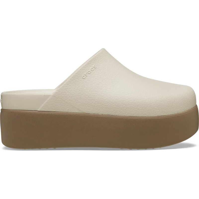 Sandália Crocs Dylan Platform Clog FRAPPÉ/LATTE - imagem 1