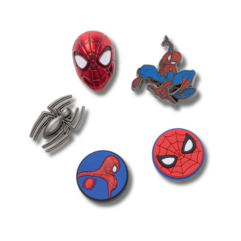 Jibbitz™ Spider-Man II Pack Com 5 Peças UNICO