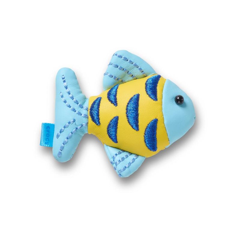 Peixe Azul e Dourado Brilhante - imagem 1