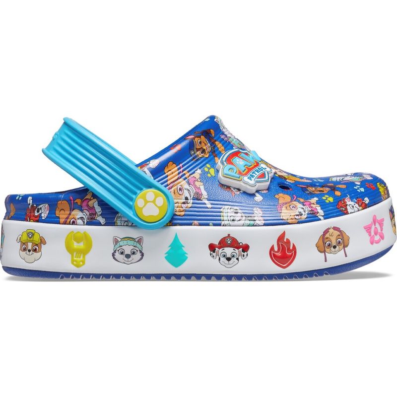 Sandália Crocs Off Court Paw Patrol Clog Infantil BLUE