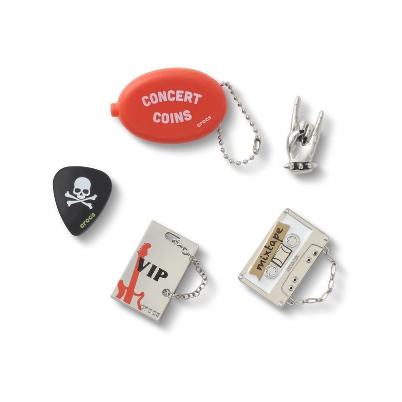 Jibbitz™ Vibes de Banda Pack Com 5 Peças UNICO