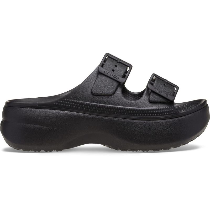 Sandália Crocs Saturday Platform Sandal W BLACK