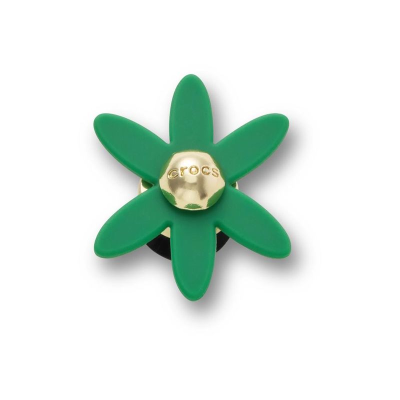 Flor Giratória Verde Retrô - imagem 1