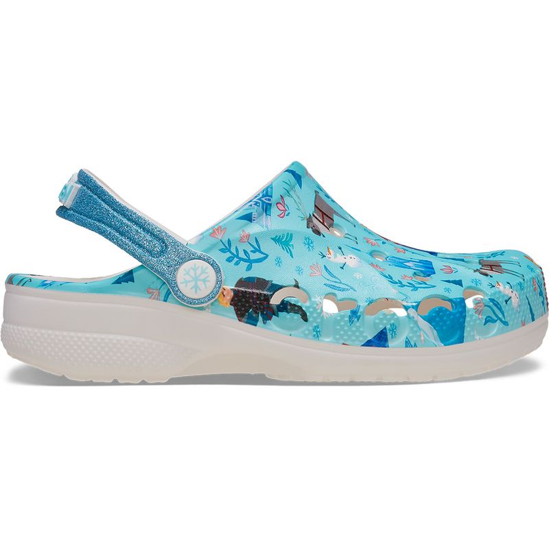 Sandália Crocs Baya Frozen Clog Infantil MULTI