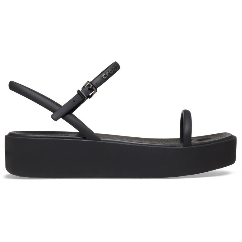 Sandália Crocs Miami Platform Y Strap Sandal BLACK