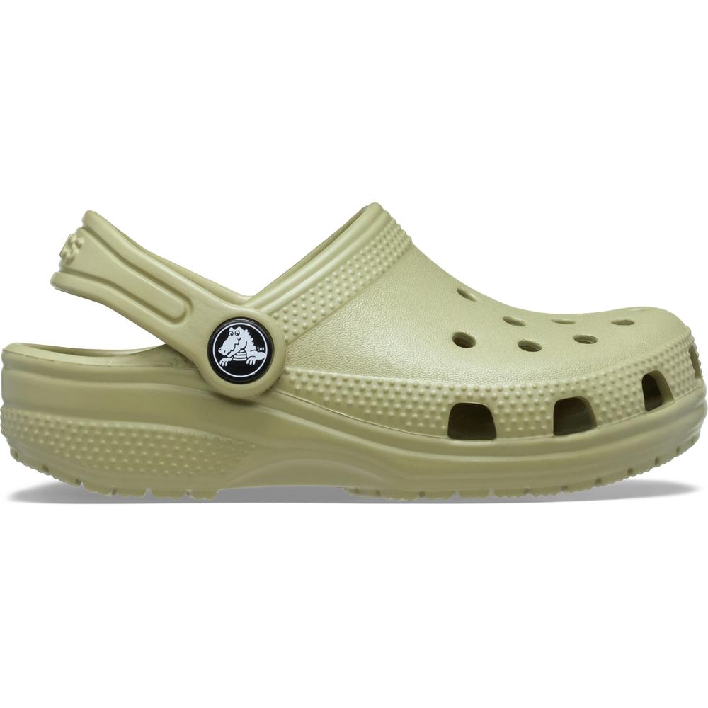 Sandália Crocs Classic Clog Infantil TAC GREEN