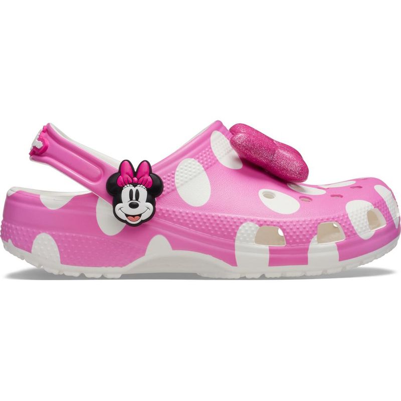 Sandália Crocs Minnie Mouse Classic Clog Infantil MULTI
