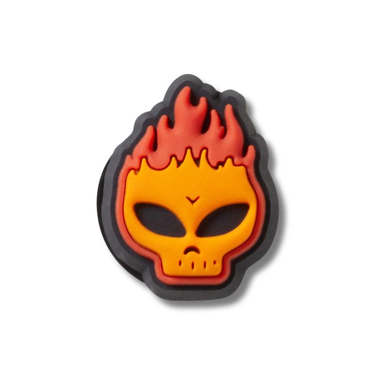 Jibbitz™ Caveira Flamejante UNICO - imagem 1