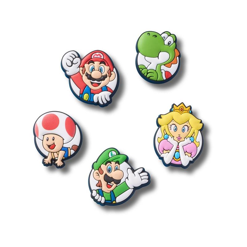 Jibbitz™ Super Mario Core Pack Com 5 Peças UNICO
