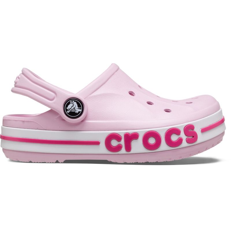 Sandália Crocs Bayaband Clog Infantil BALLERINA PINK/CANDY PINK